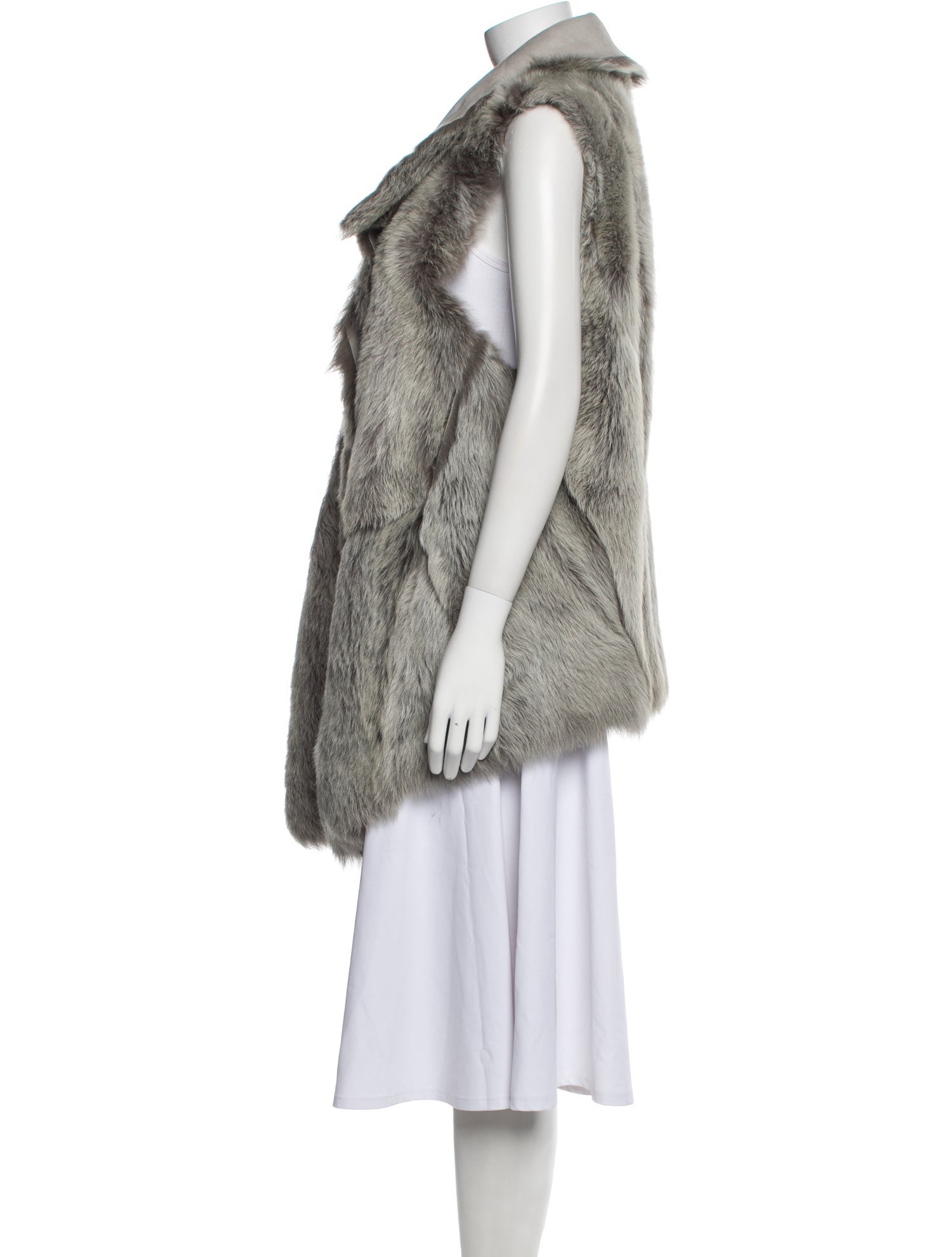 Donna Karan 2010's Shearling Fur Jacket