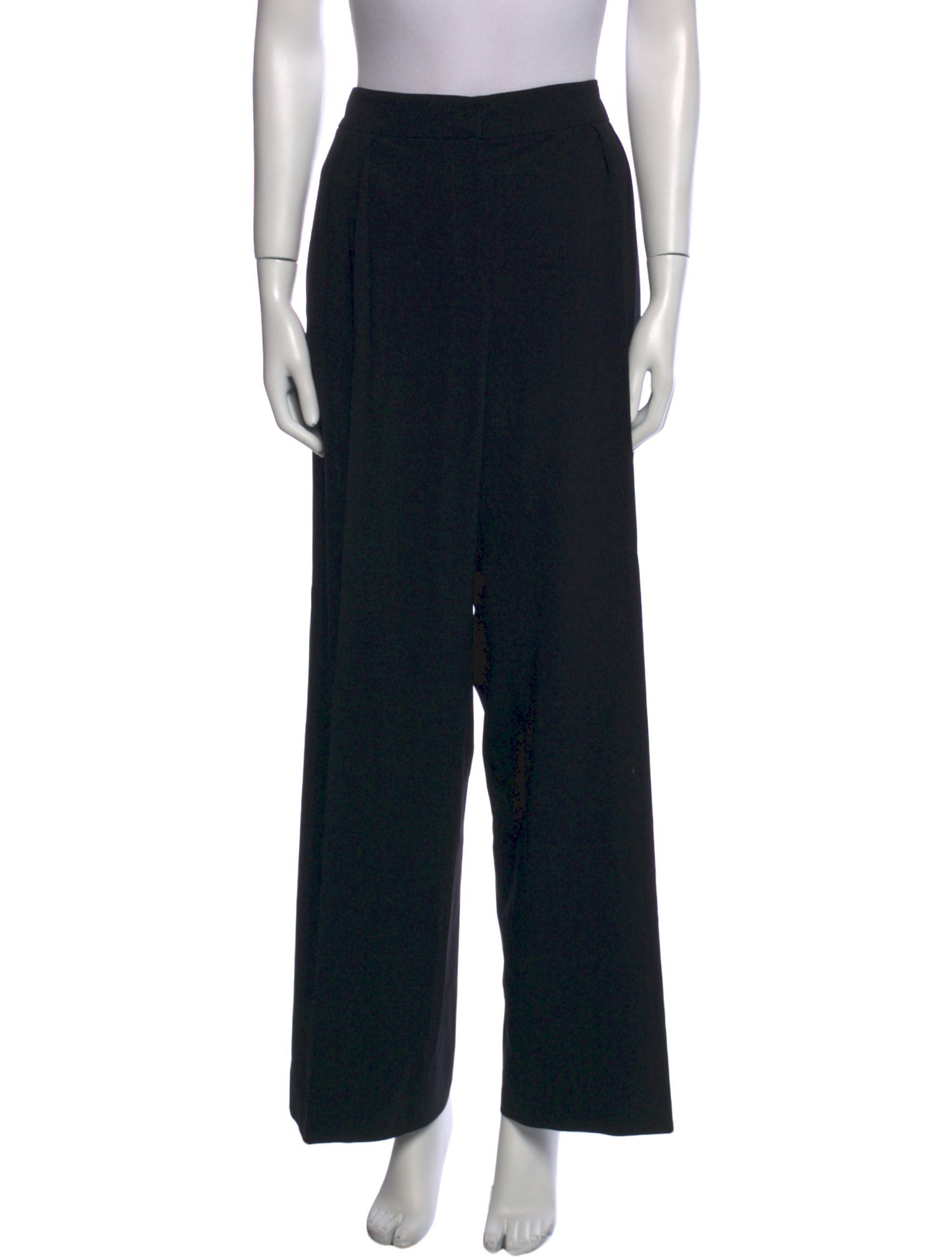 Donna Karan Wool Wide Leg Pants