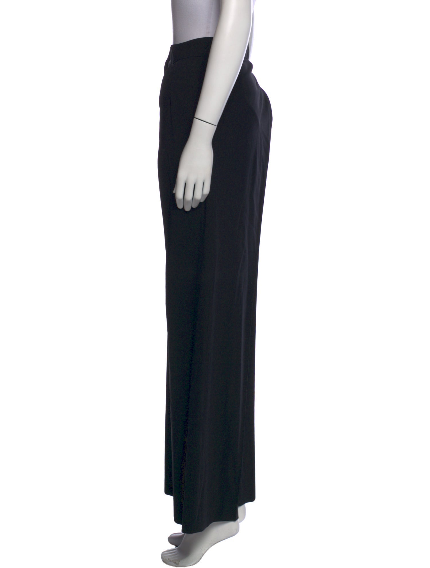 Donna Karan Wool Wide Leg Pants