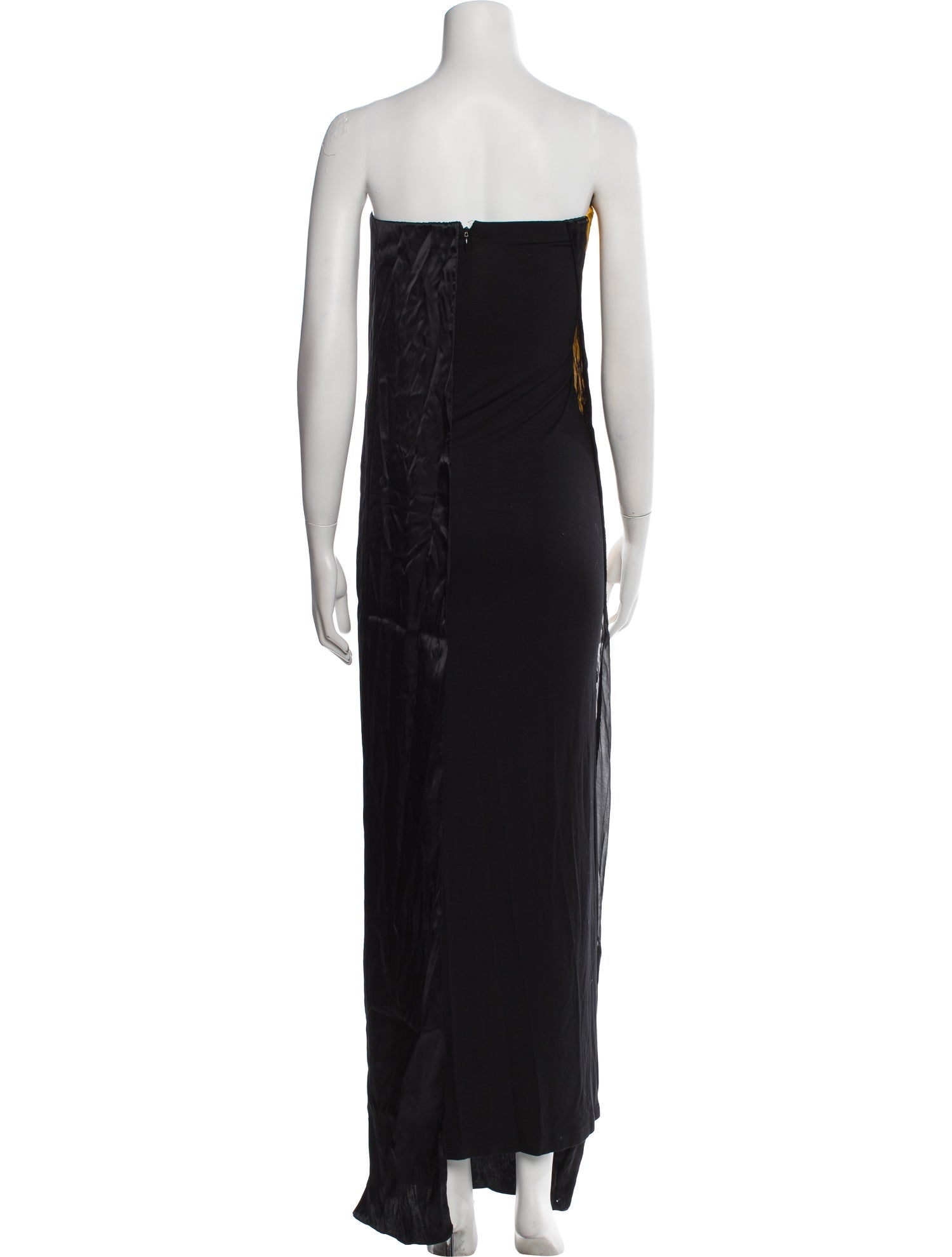 Donna Karan Printed Long Dress