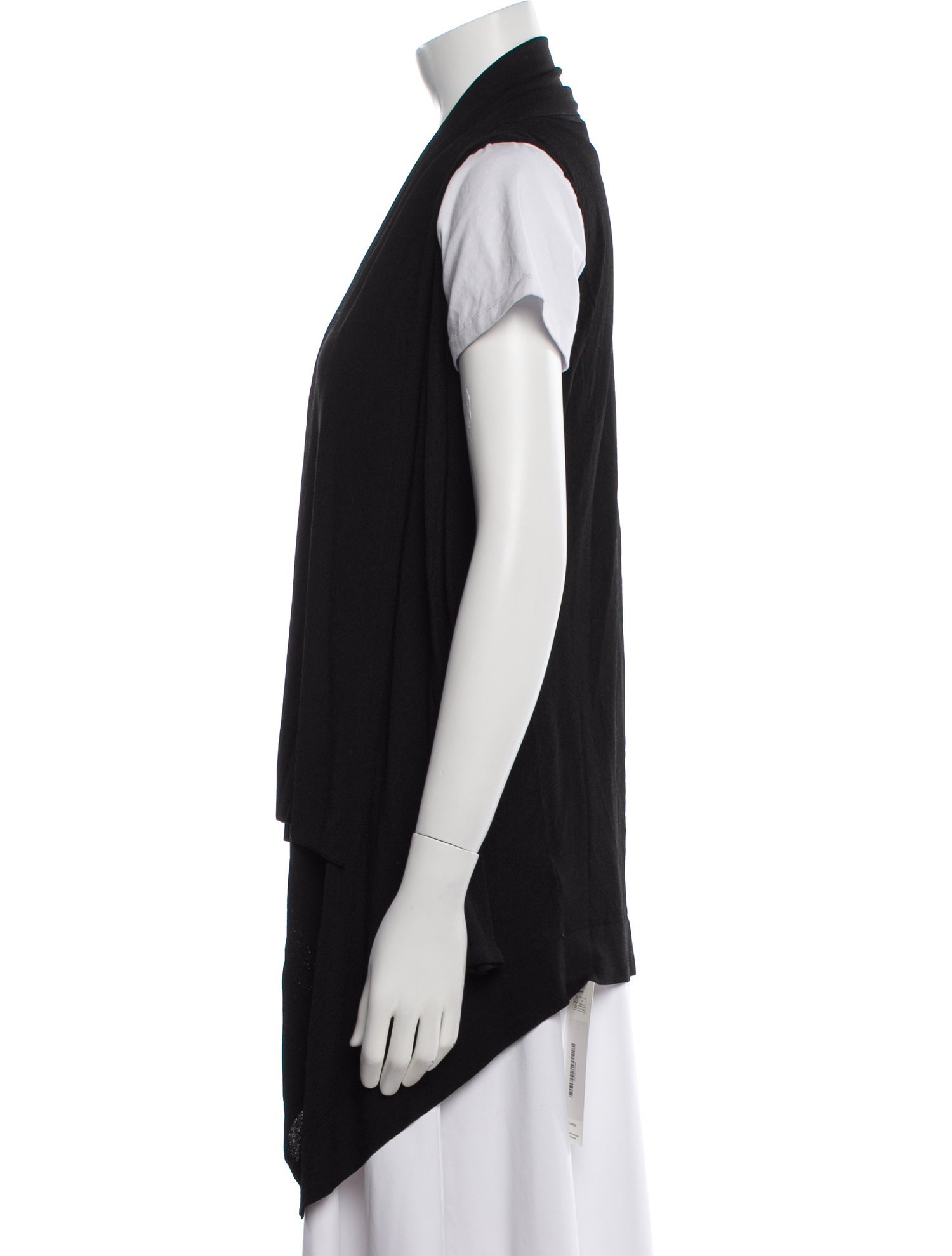 Donna Karan Open Front Sweater