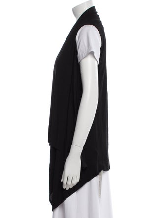 Donna Karan Open Front Sweater