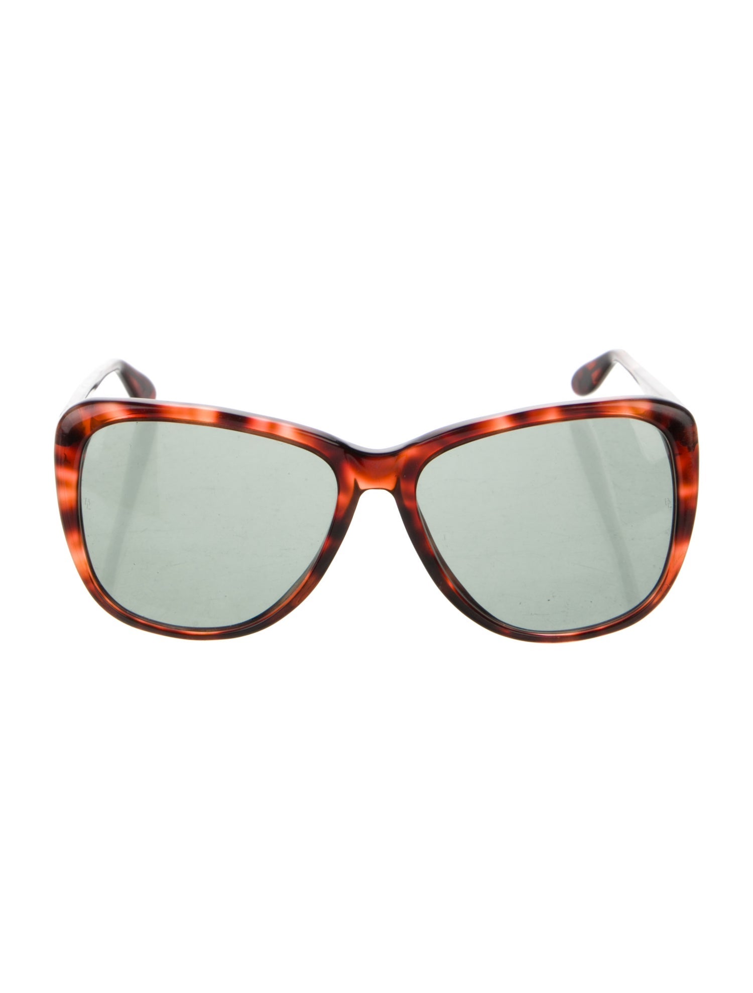 Donna Karan Oversize Tinted Sunglasses
