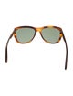 Donna Karan Square Tinted Sunglasses