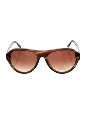Donna Karan Shield Gradient Sunglasses