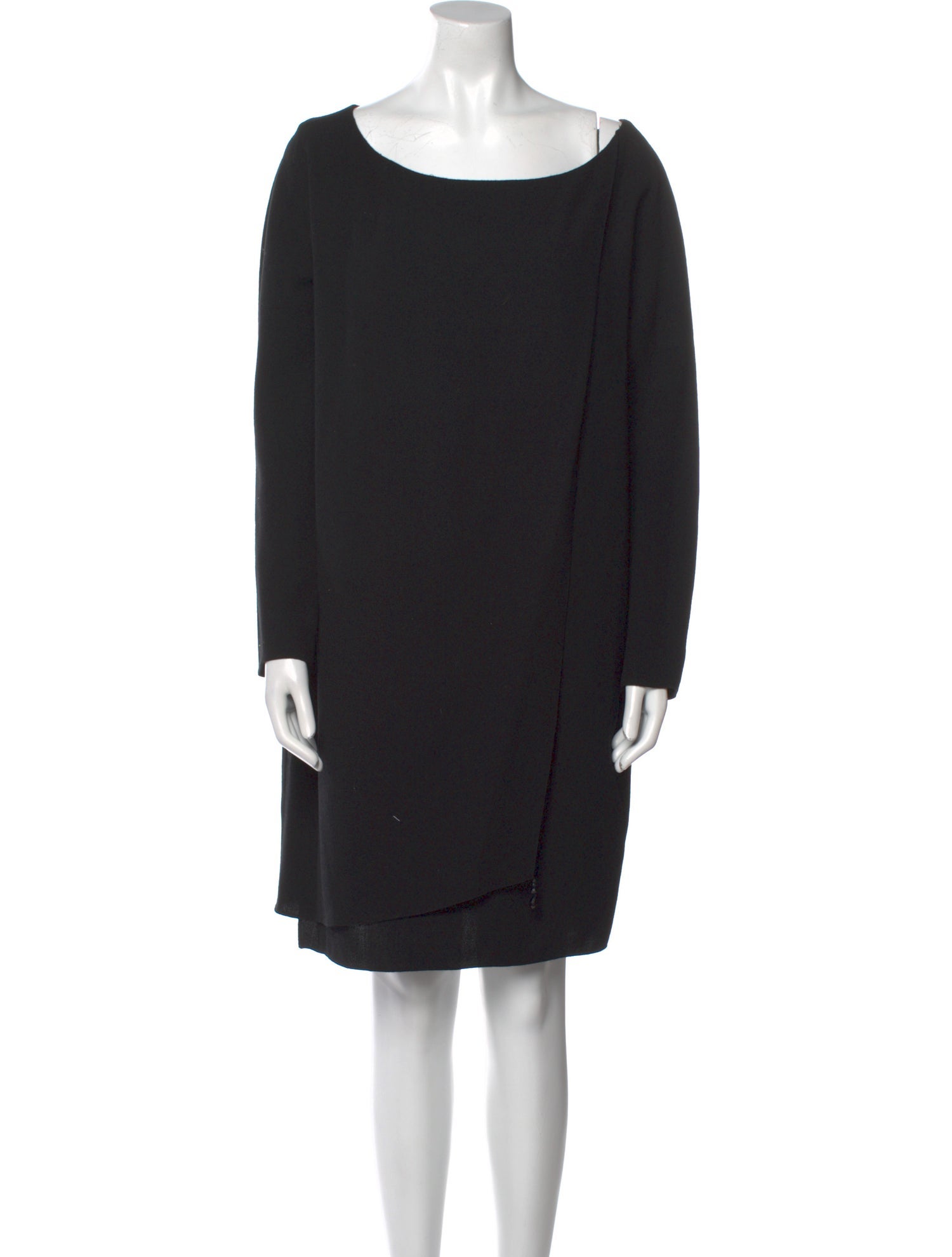 Donna Karan Scoop Neck Mini Dress