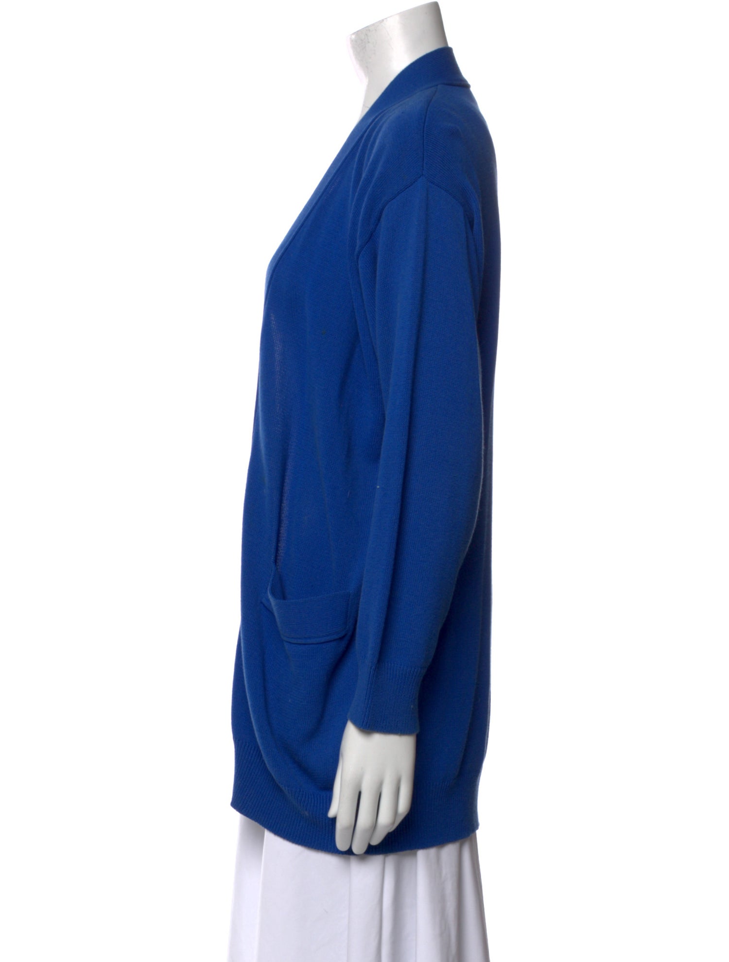 Donna Karan Open Front Sweater