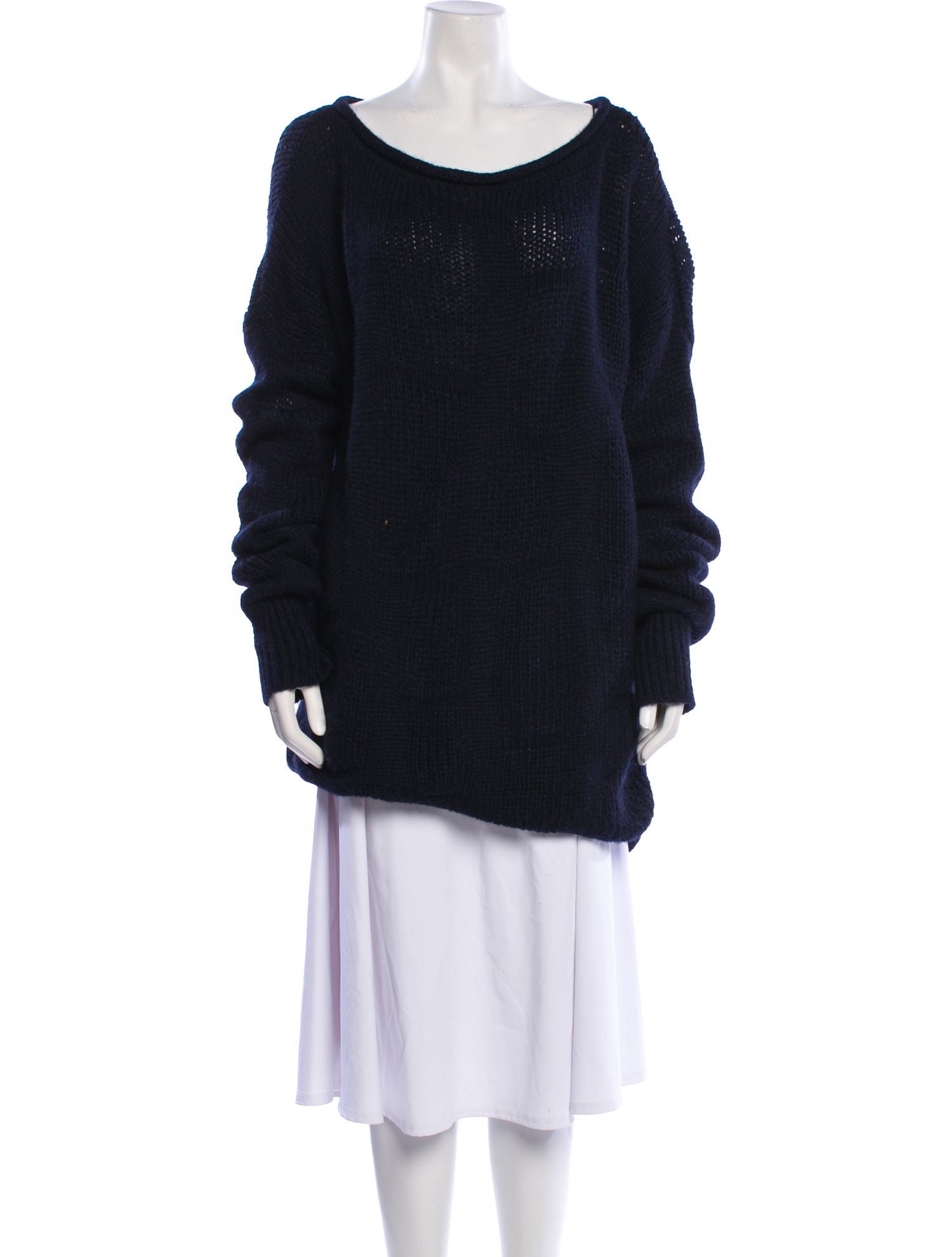 Donna Karan Scoop Neck Sweater