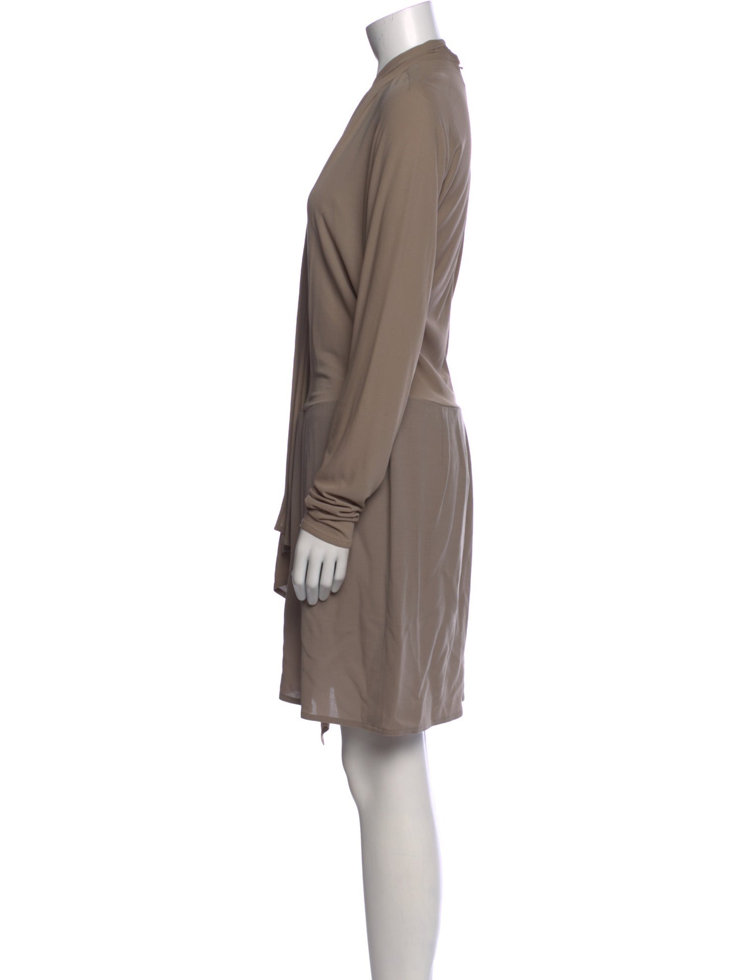 Donna Karan Mock Neck Mini Dress