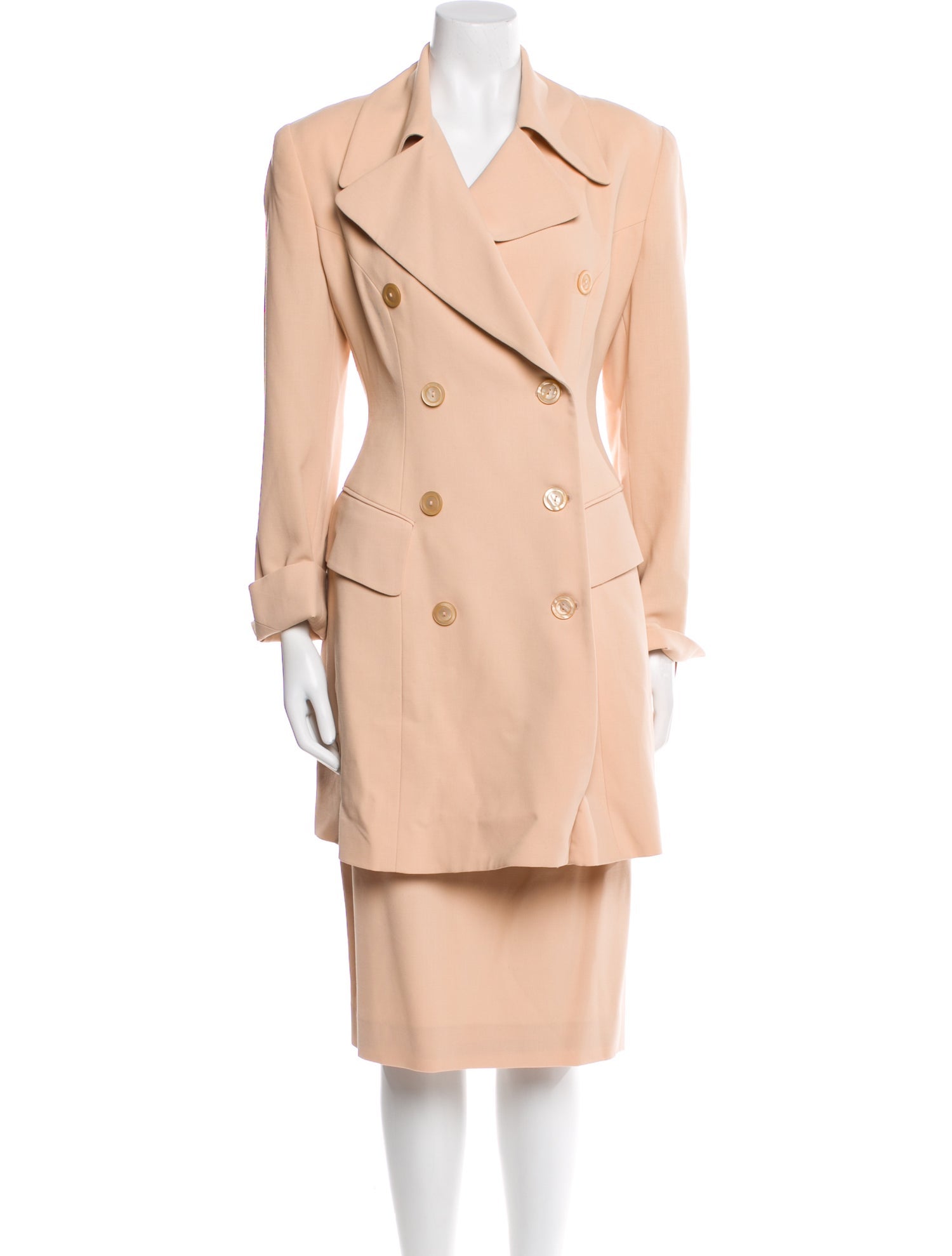 Donna Karan Wool Skirt Suit