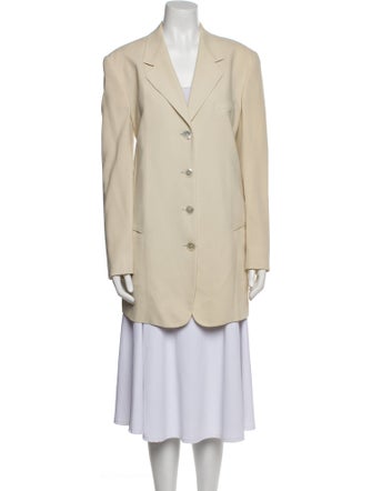 Donna Karan Wool Peacoat