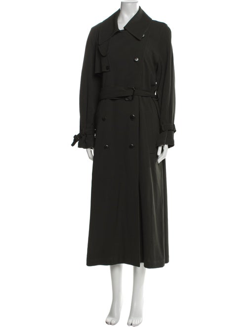 Donna Karan Wool Trench Coat