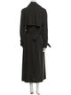 Donna Karan Wool Trench Coat