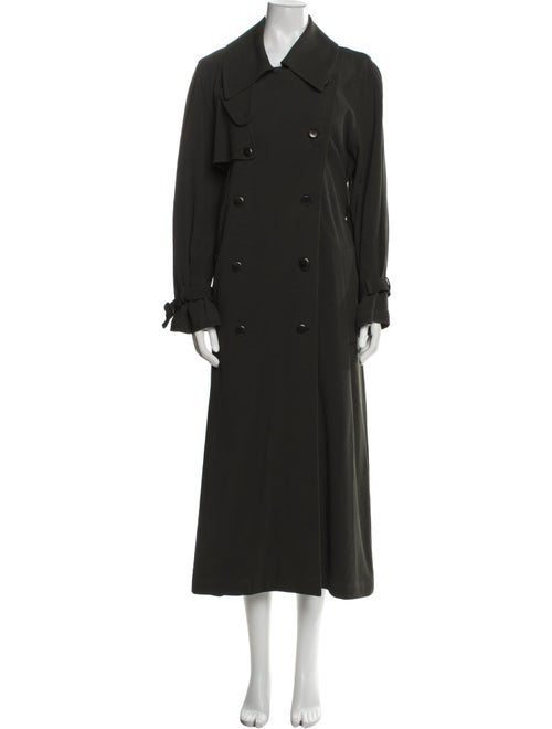 Donna Karan Wool Trench Coat