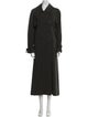 Donna Karan Wool Trench Coat
