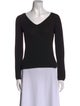 Donna Karan Cashmere V-Neck Sweater