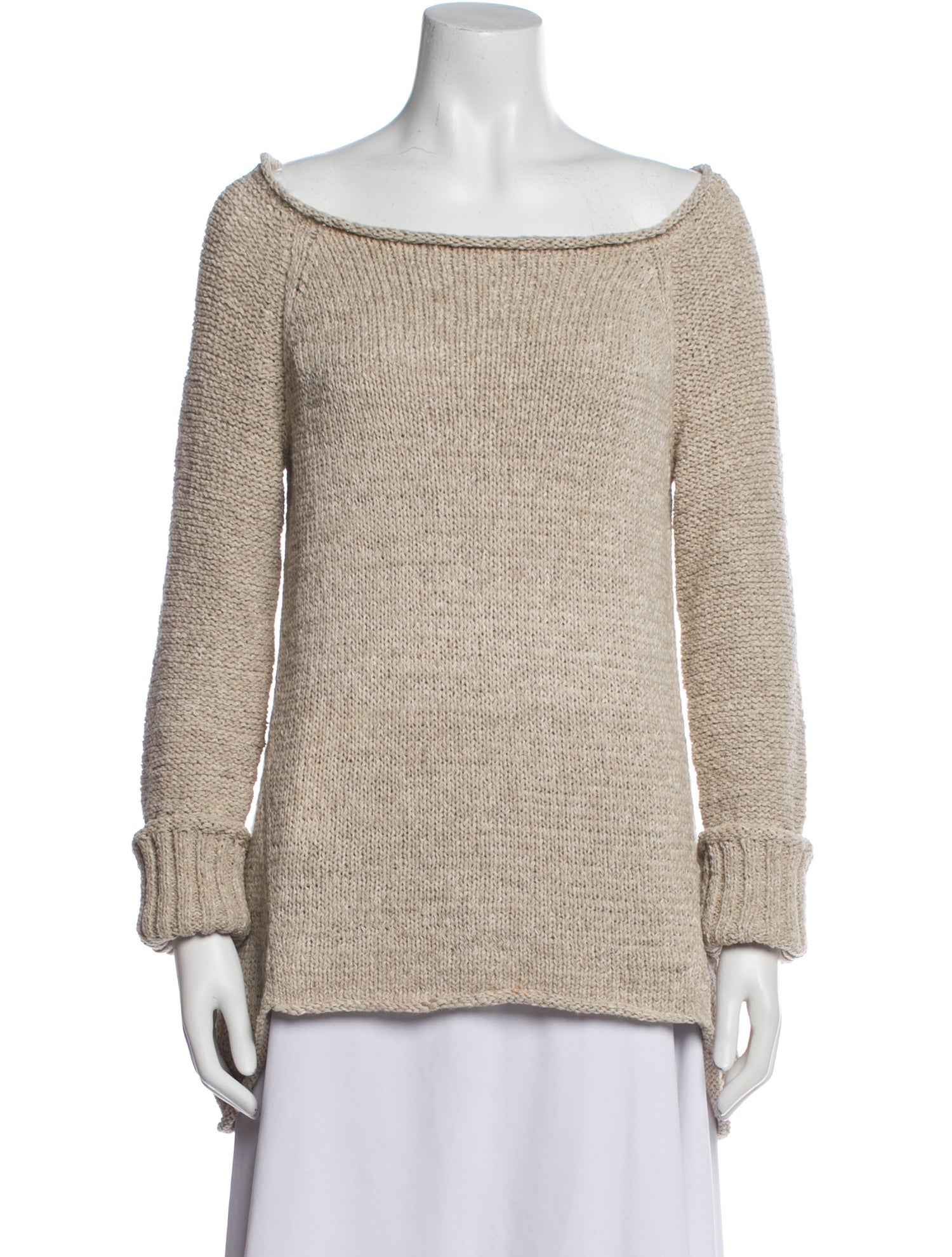 Donna Karan Bateau Neckline Sweater