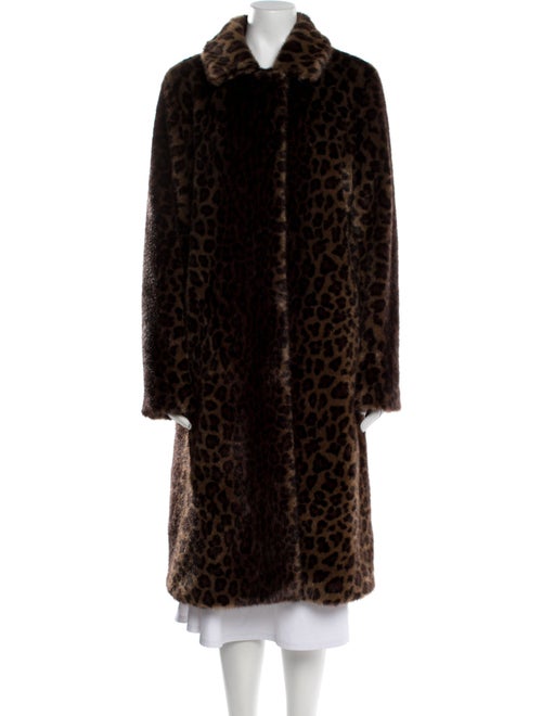 Donna Karan Faux Fur Coat