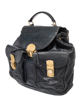 Donna Karan Leather Backpack