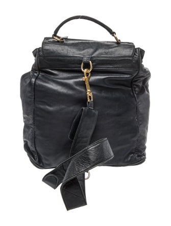 Donna Karan Leather Backpack