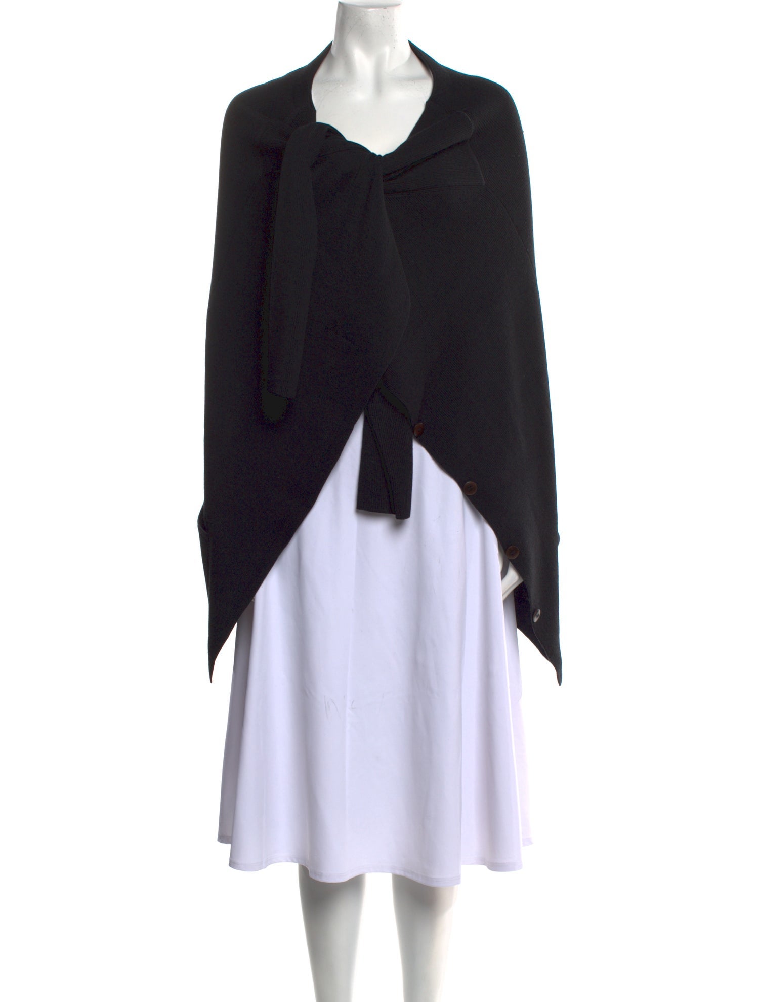 Donna Karan Merino Wool Cowl Neck Sweater