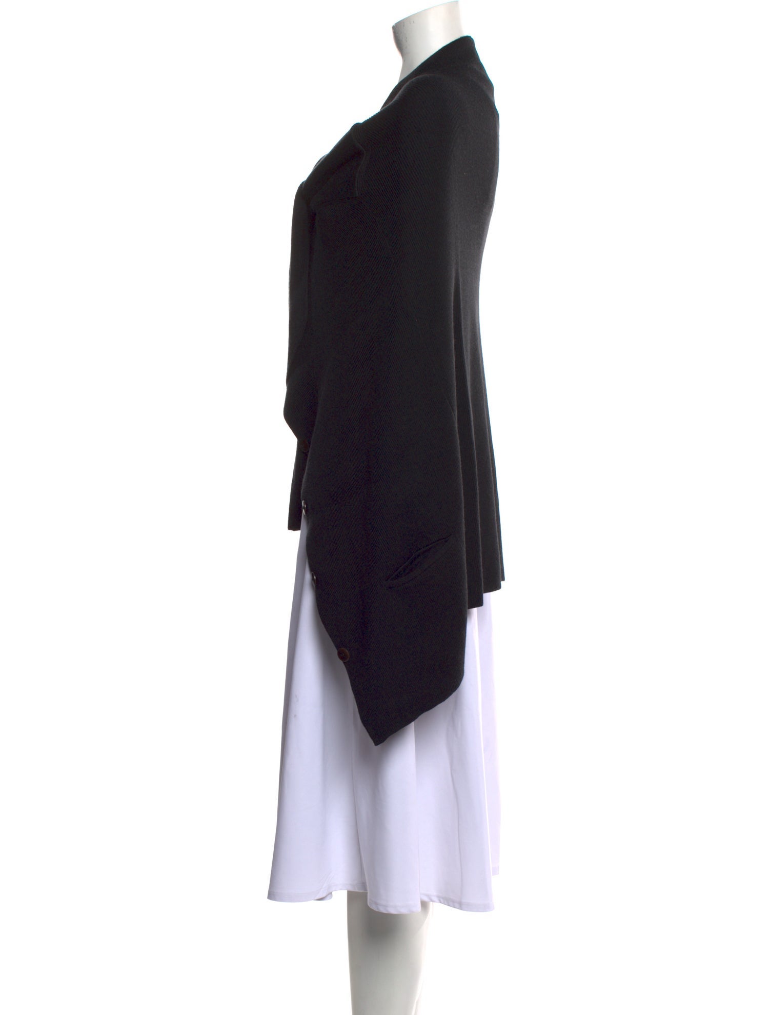 Donna Karan Merino Wool Cowl Neck Sweater