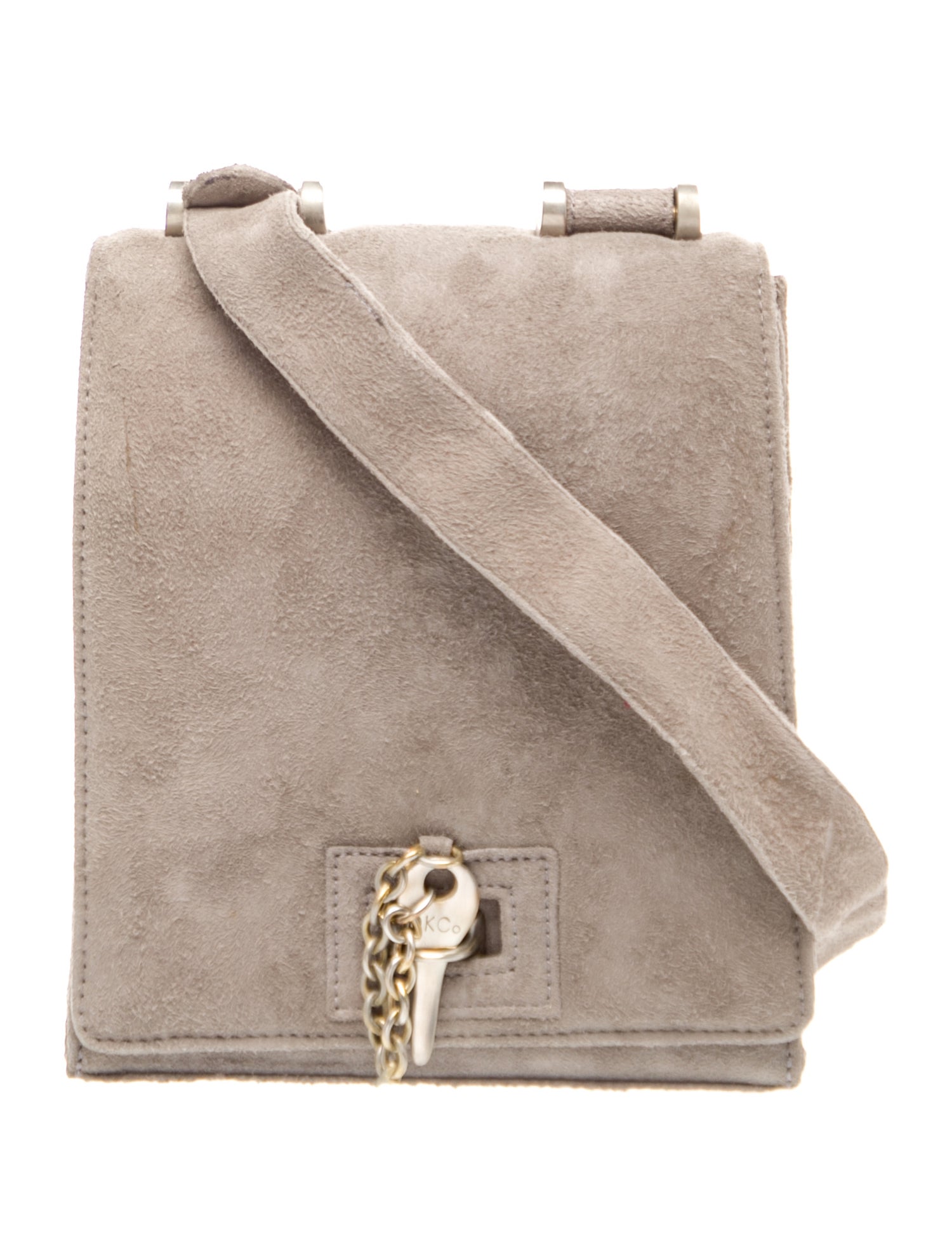 Donna Karan Suede Crossbody Bag