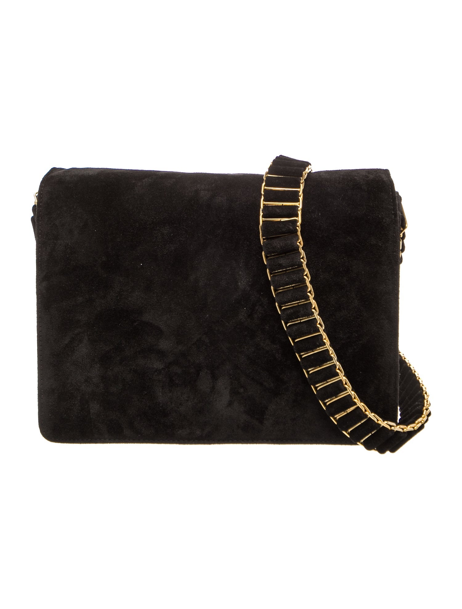 Donna Karan Suede Messenger Bag