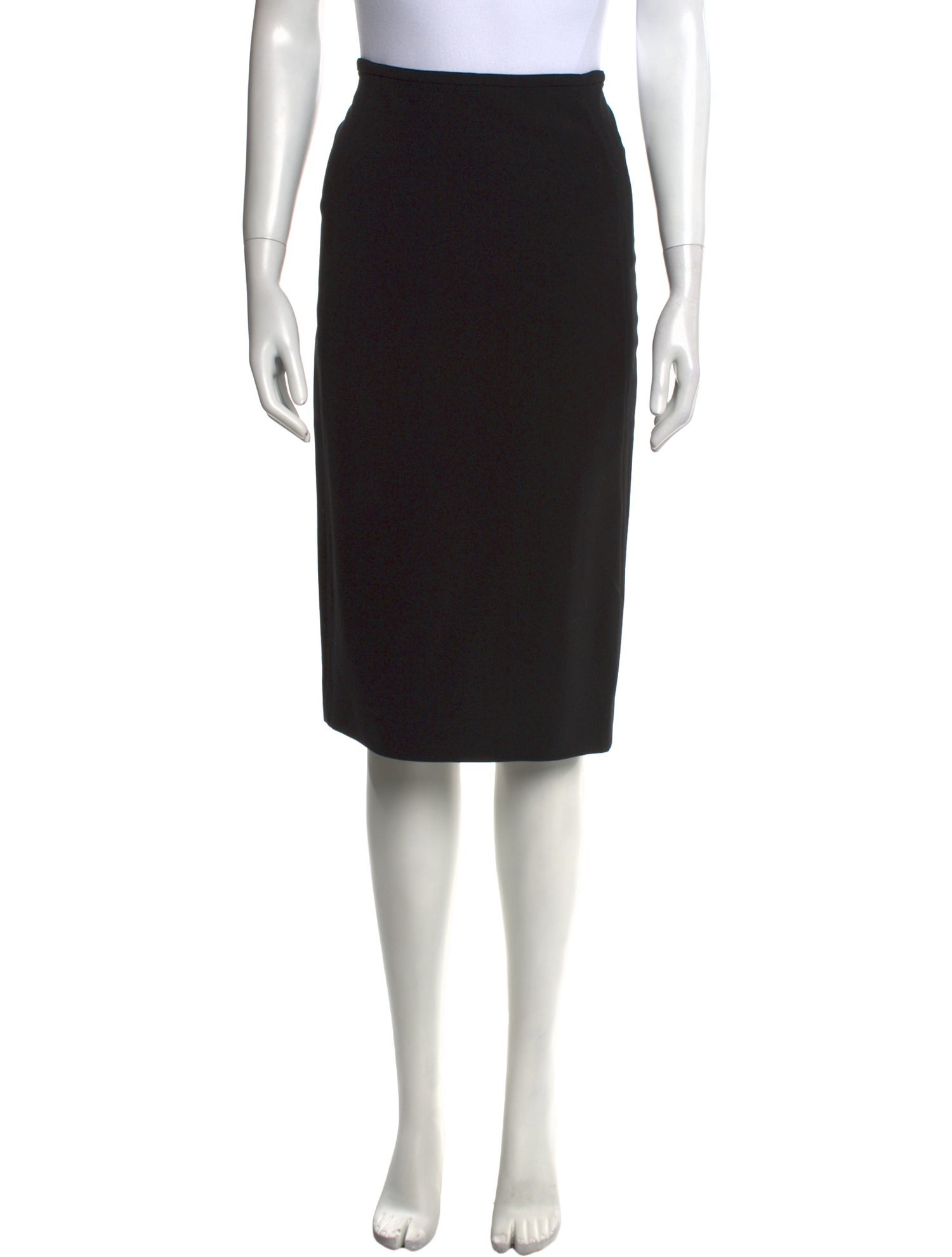 Donna Karan Wool Knee-Length Skirt