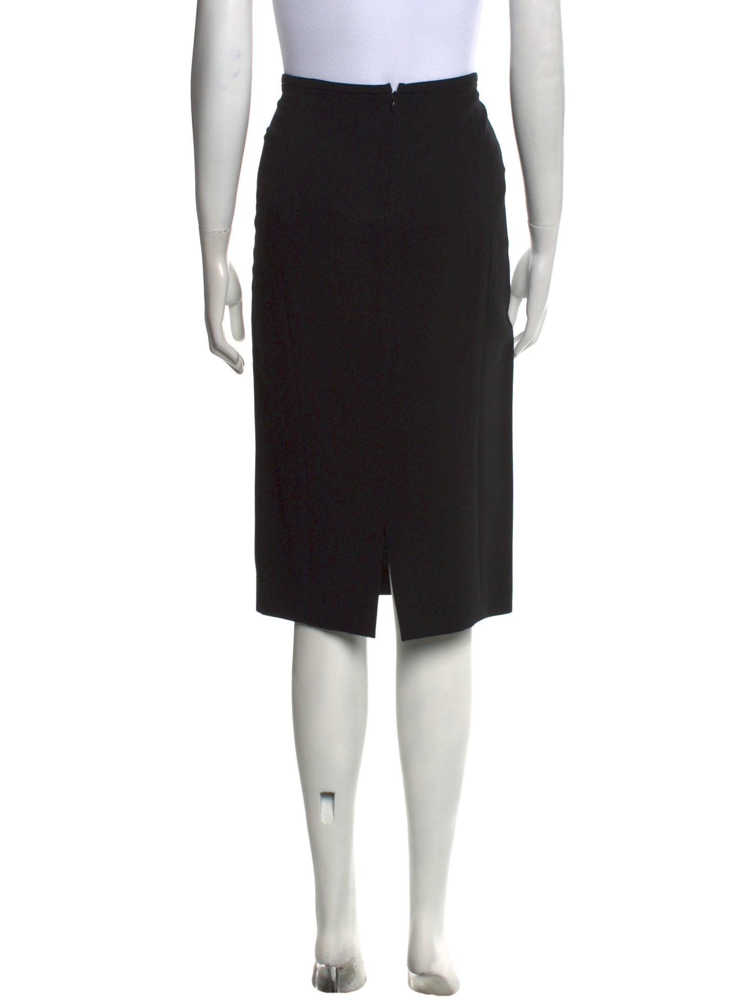 Donna Karan Wool Knee-Length Skirt
