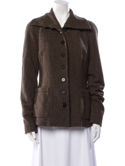 Donna Karan Wool Utility Jacket