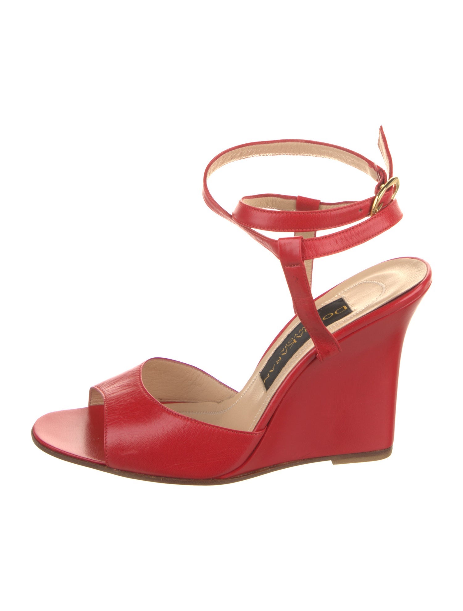 Donna Karan Leather Sandals