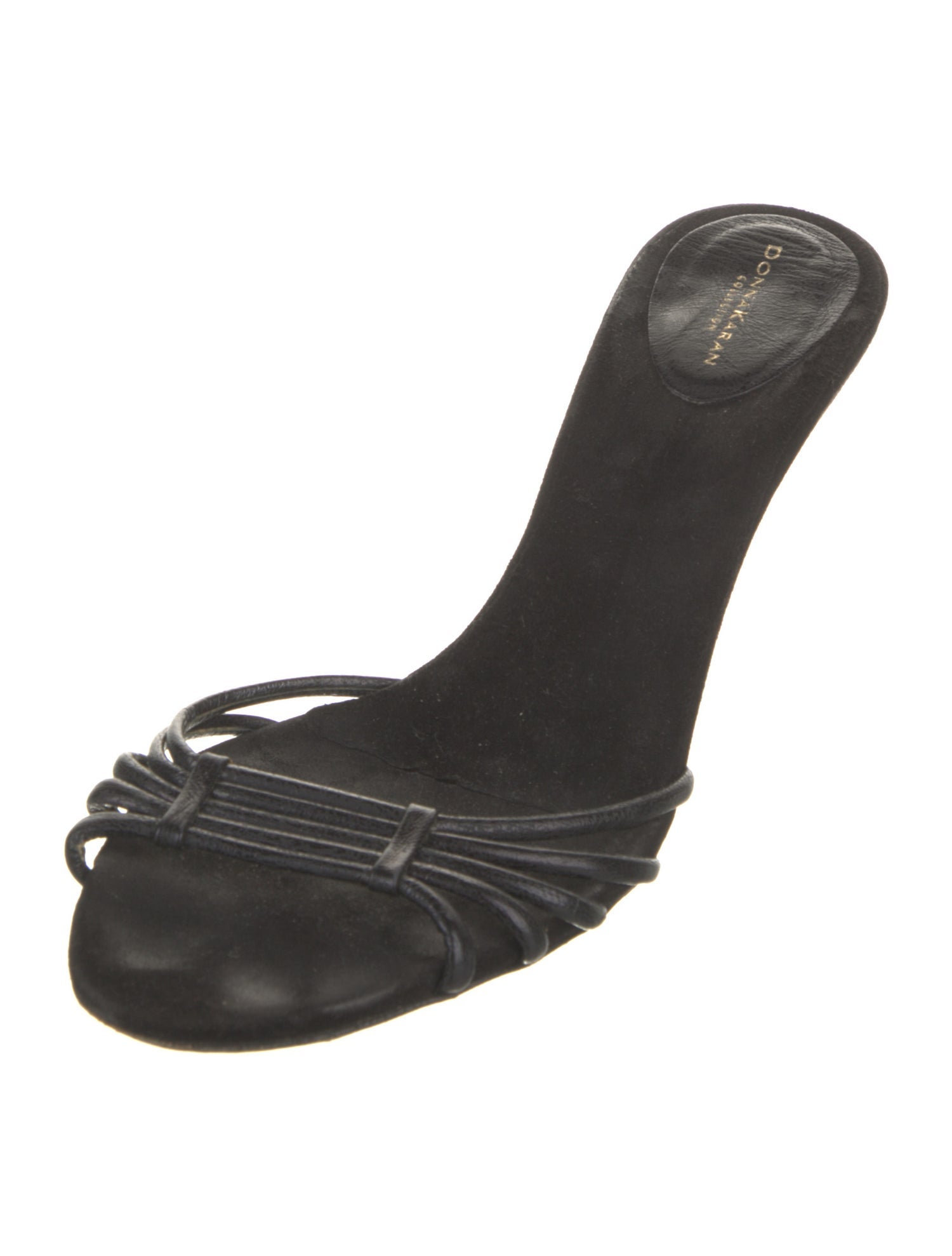 Donna Karan Suede Slides