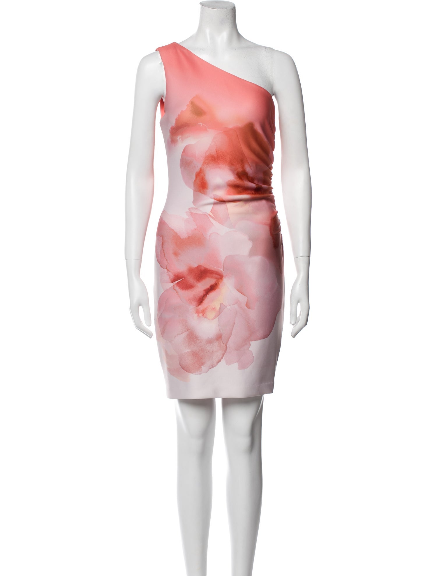 Donna Karan Printed Mini Dress