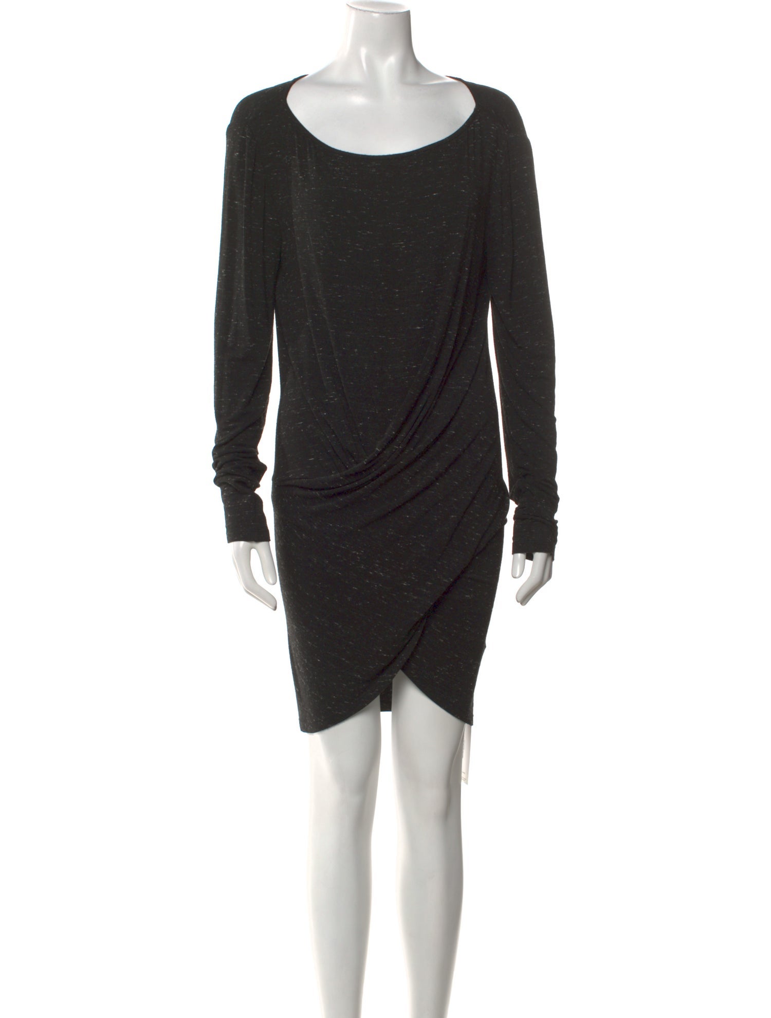 Donna Karan Scoop Neck Mini Dress