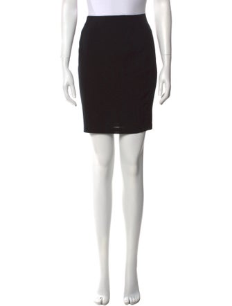 Donna Karan Wool Mini Skirt