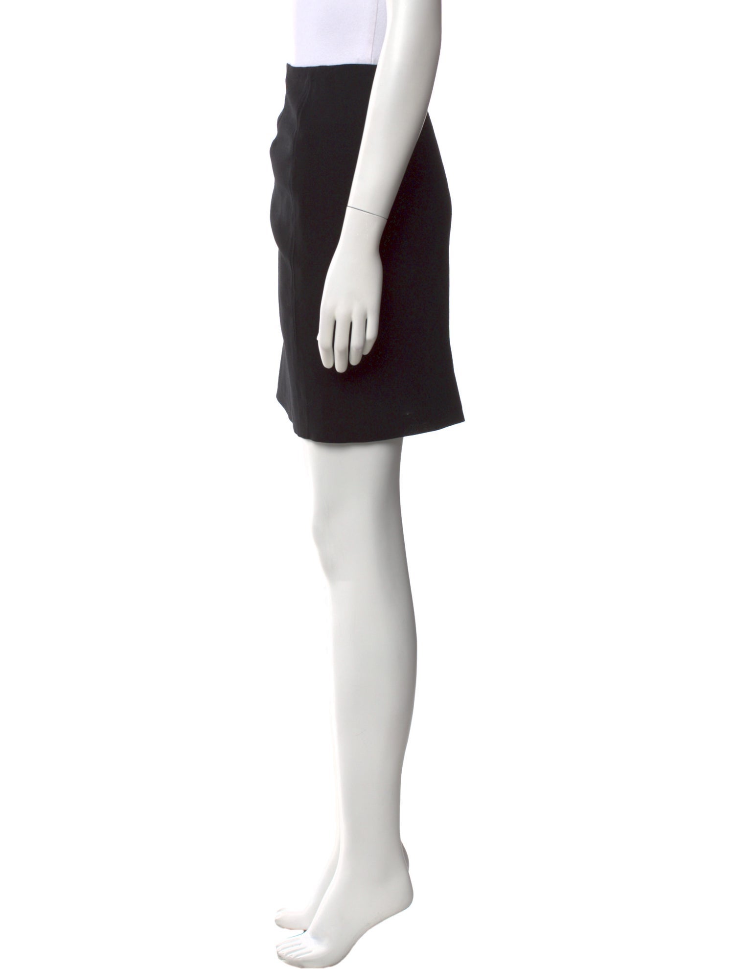 Donna Karan Wool Mini Skirt