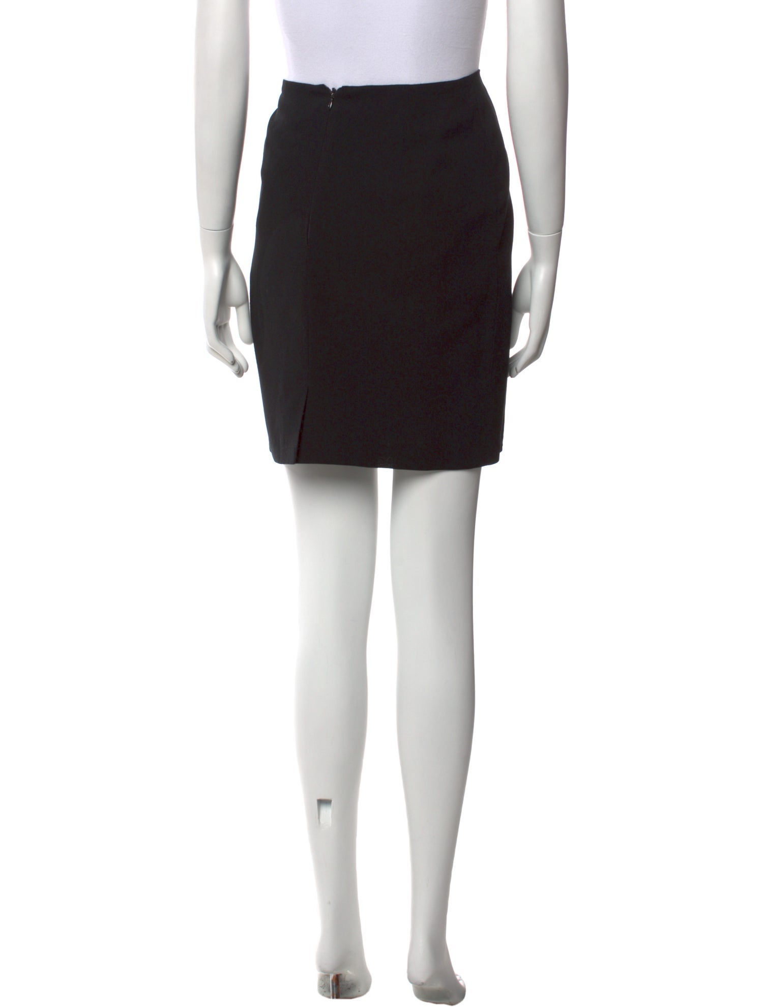Donna Karan Wool Mini Skirt