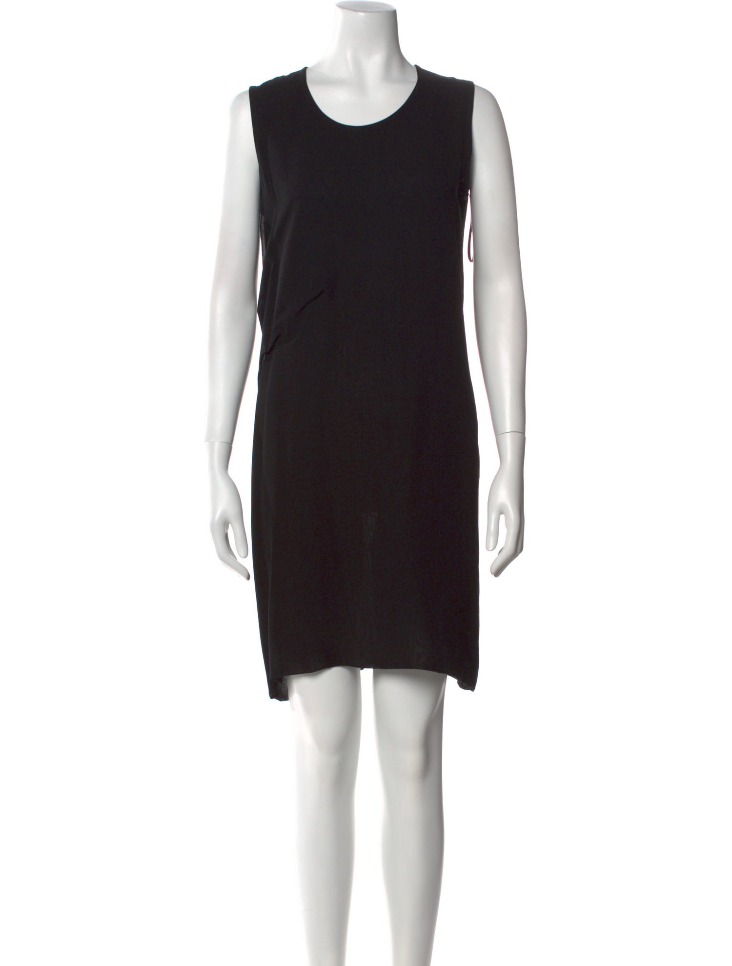 Donna Karan Scoop Neck Mini Dress
