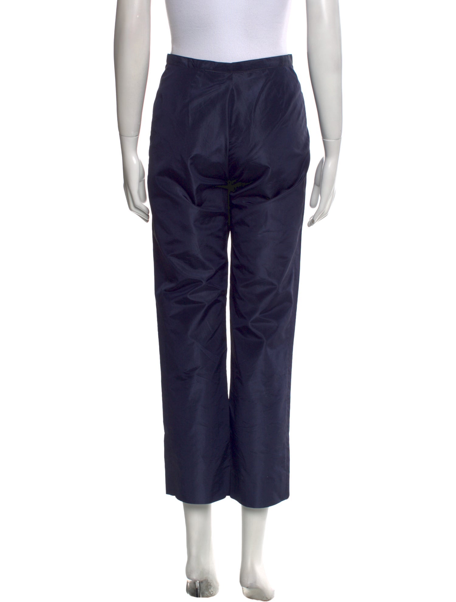Donna Karan Silk Straight Leg Pants