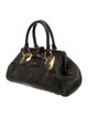 Donna Karan Leather Top Handle Bag