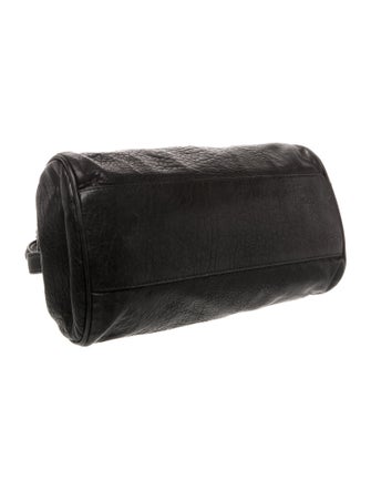 Donna Karan Leather Top Handle Bag