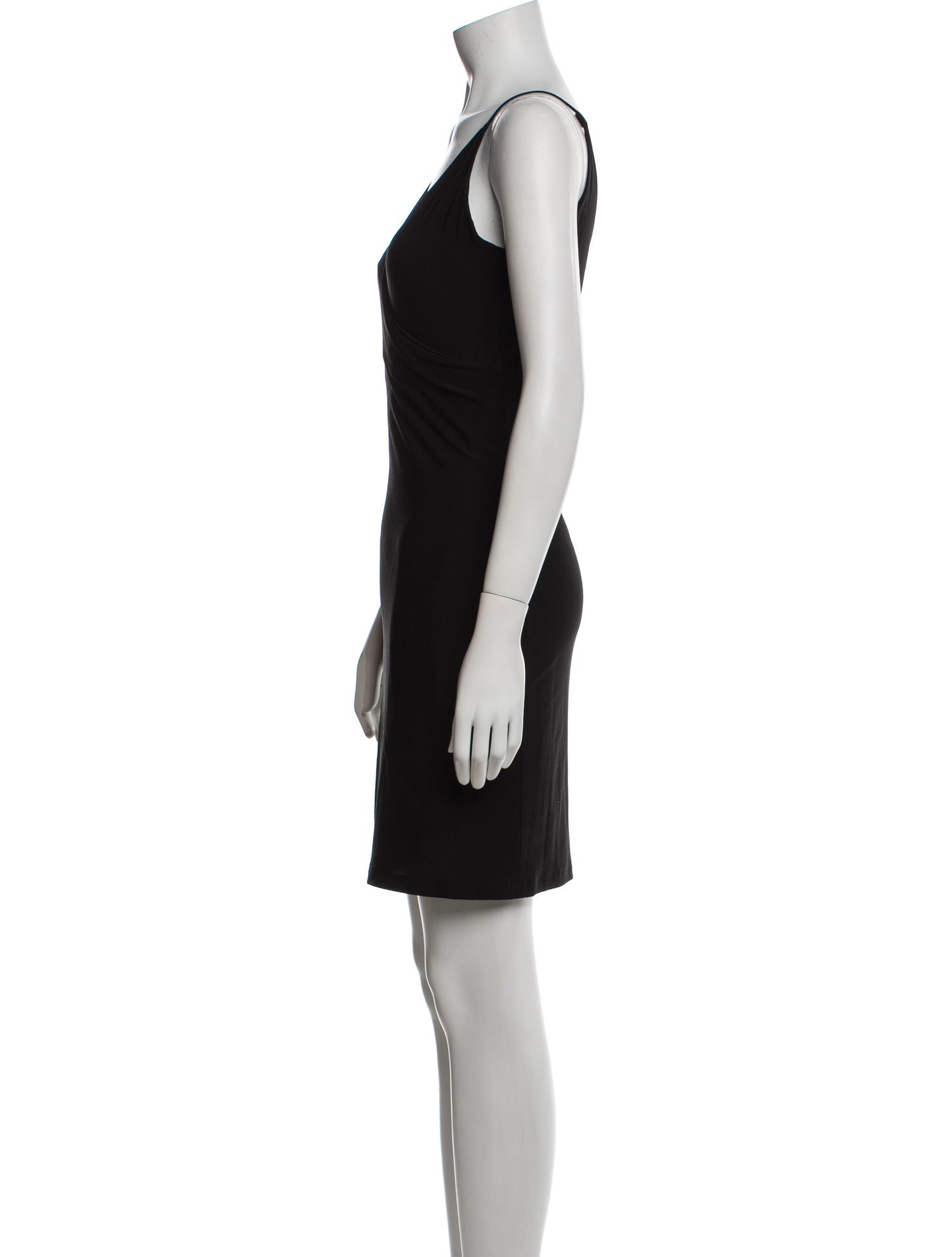 Donna Karan V-Neck Mini Dress