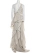 Donna Karan Silk Long Dress w/ Tags