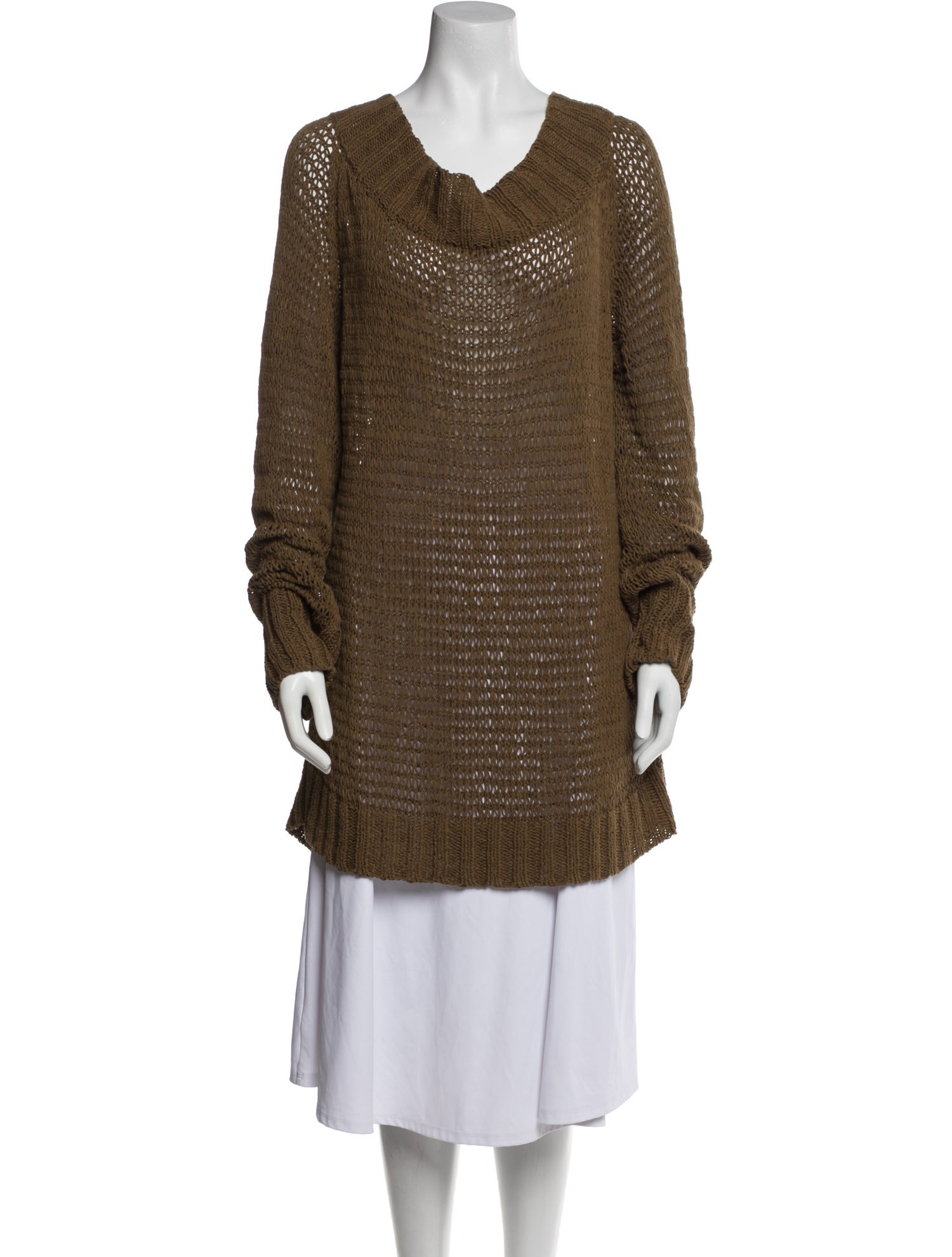 Donna Karan Cowl Neck Sweater