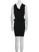 Donna Karan Cowl Neck Midi Length Dress