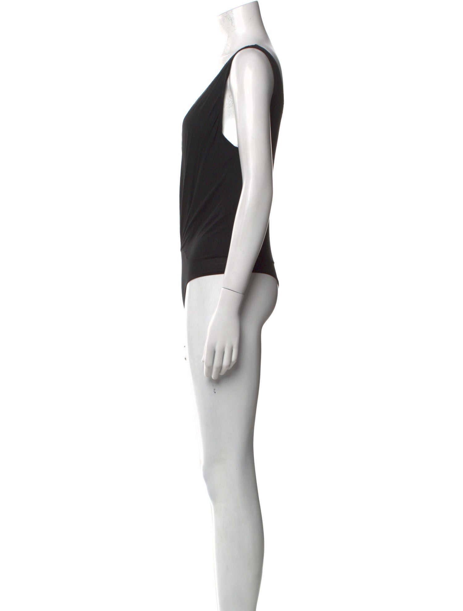 Donna Karan V-Neck Sleeveless Bodysuit