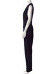 Donna Karan Wool V-Neck Jumpsuit