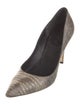 Donna Karan Lizard Animal Print Pumps