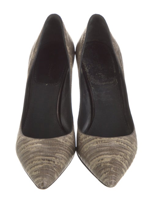 Donna Karan Lizard Animal Print Pumps